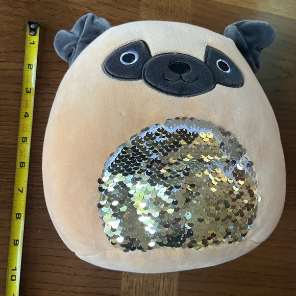 limited edition Prince the pug Squishmallow Sequence Tummy - Picture 4 of 7